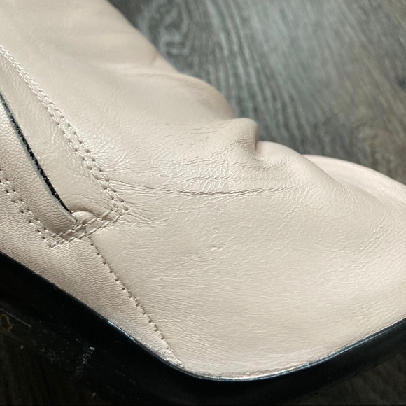 IRO Nazca Wooden Heel Leather Pointed Toe Boots 6 - Picture 12 of 12